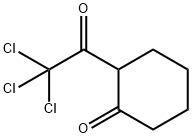 Cyclohexanone, 2-(2,2,2-trichloroacetyl)- Structure