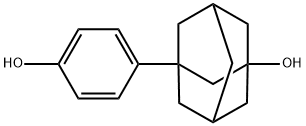 Tricyclo[3.3.1.13,7]decan-1-ol, 3-(4-hydroxyphenyl)-