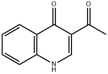 3-Acetylquinolin-4(1H)-one Struktur