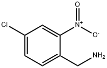 Benzenemethanamine, 4-chloro-2-nitro-,67567-43-5,结构式