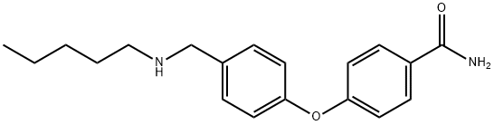 Benzamide, 4-[4-[(pentylamino)methyl]phenoxy]-|化合物 T24420