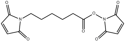 1H-Pyrrole-1-hexanoic acid, 2,5-dihydro-2,5-dioxo-, 2,5-dihydro-2,5-dioxo-1H-pyrrol-1-yl ester Structure