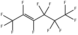 2-Hexene, 1,1,1,2,3,4,4,5,5,6,6,6-dodecafluoro-, (2E)-,67899-37-0,结构式