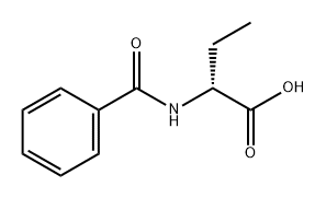 Butanoic acid, 2-(benzoylamino)-, (2R)-