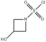 1-Azetidinesulfonyl chloride, 3-hydroxy- Struktur