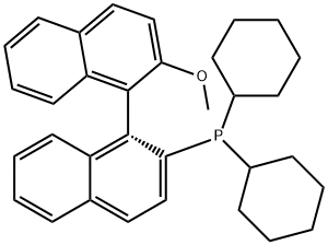 Phosphine, dicyclohexyl[(1S)-2'-methoxy[1,1'-binaphthalen]-2-yl]- (9CI) Structure