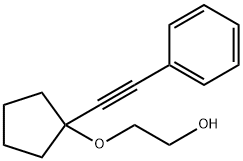 Ethanol, 2-[[1-(2-phenylethynyl)cyclopentyl]oxy]-