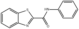 2-Benzothiazolecarboxamide, N-phenyl- Struktur