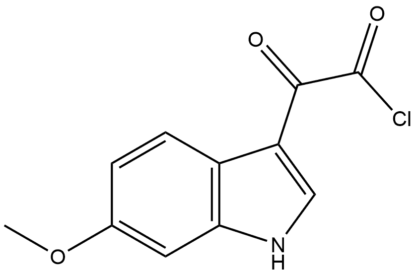 1H-Indole-3-acetyl chloride, 6-methoxy-α-oxo-