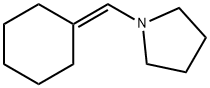 Pyrrolidine, 1-(cyclohexylidenemethyl)- 化学構造式