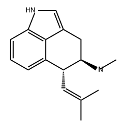 Benz[cd]indol-4-amine, 1,3,4,5-tetrahydro-N-methyl-5-(2-methyl-1-propen-1-yl)-, (4R,5R)-