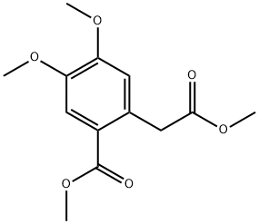 68204-77-3 Benzeneacetic acid, 4,5-dimethoxy-2-(methoxycarbonyl)-, methyl ester