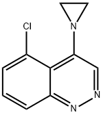 4-(Aziridin-1-yl)-5-chlorocinnoline Struktur