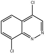 Cinnoline, 4,8-dichloro- Struktur