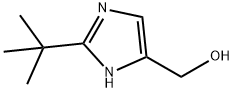 1H-Imidazole-5-methanol, 2-(1,1-dimethylethyl)- Struktur