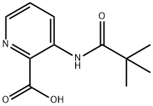 3-Pivalamidopicolinic acid Struktur