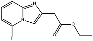 Imidazo[1,2-a]pyridine-2-acetic acid, 5-fluoro-, ethyl ester|