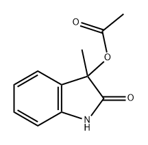 2H-Indol-2-one, 3-(acetyloxy)-1,3-dihydro-3-methyl-