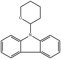 9H-Carbazole, 9-(tetrahydro-2H-pyran-2-yl)- Structure