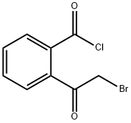 2-(2-BROMOACETYL)BENZOYL CHLORIDE Structure