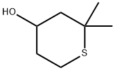 2H-Thiopyran-4-ol, tetrahydro-2,2-dimethyl- Structure