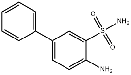 [1,1'-Biphenyl]-3-sulfonamide, 4-amino- Struktur