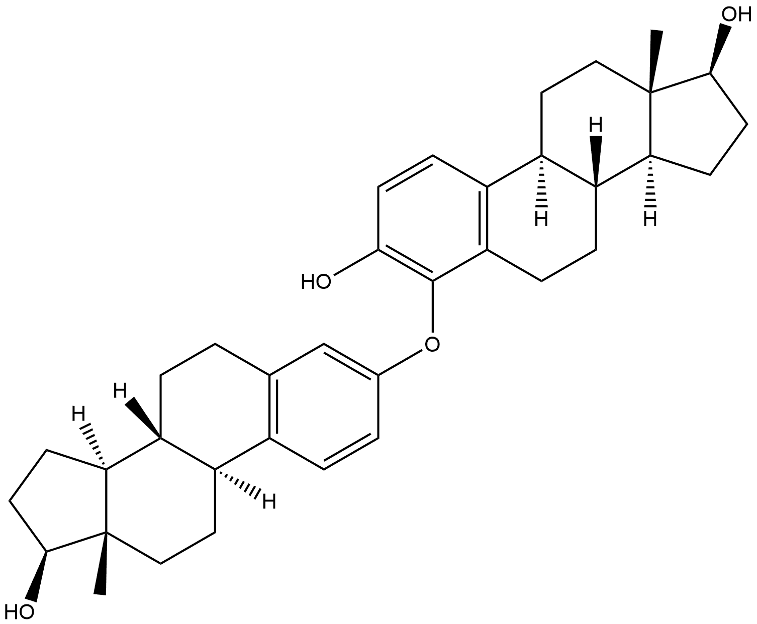 雌二醇二聚体杂质1, 686721-49-3, 结构式