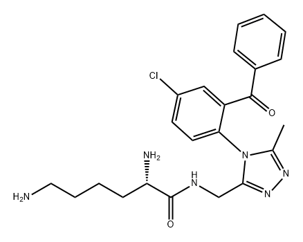 Alpravizafone 化学構造式