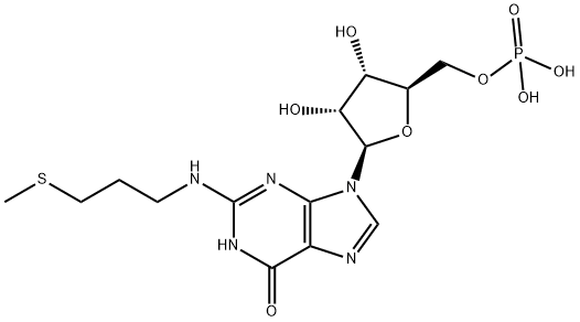 688001-32-3 ((2R,3S,4R,5R)-3,4-Dihydroxy-5-(2-((3-(methylthio)propyl)amino)-6-oxo-1H-purin-9(6H)-yl)tetrahydrofuran-2-yl)methyl dihydrogen phosphate