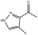 Ethanone, 1-(4-methyl-1H-pyrazol-3-yl)- Structure