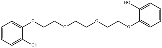 Phenol, 2,2'-[1,2-ethanediylbis(oxy-2,1-ethanediyloxy)]bis- Struktur