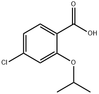 4-Chloro-2-isopropoxybenzoic acid Structure