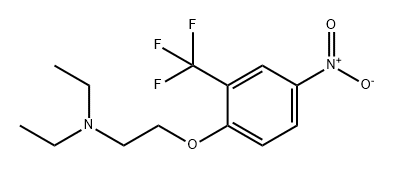 Ethanamine, N,N-diethyl-2-[4-nitro-2-(trifluoromethyl)phenoxy]-