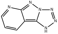 1H-Tetrazolo[1,5:1,5]pyrazolo[3,4-b]pyridine  (9CI) Struktur