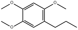 Benzene, 1,2,4-trimethoxy-5-propyl- Structure