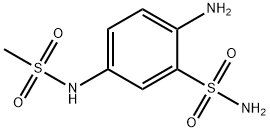 Benzenesulfonamide, 2-amino-5-[(methylsulfonyl)amino]- Structure