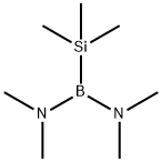 Boranediamine, N,N,N',N'-tetramethyl-1-(trimethylsilyl)- (9CI) Structure