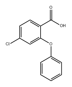 Benzoic acid, 4-chloro-2-phenoxy-