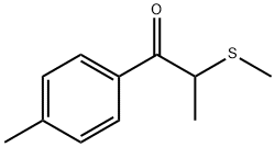 1-(4-Methylphenyl)-2-methylsulfanylpropan-1-one Struktur