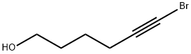 5-Hexyn-1-ol, 6-bromo- 化学構造式