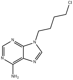 9-(4-Chlorobutyl)-9H-purin-6-amine Struktur