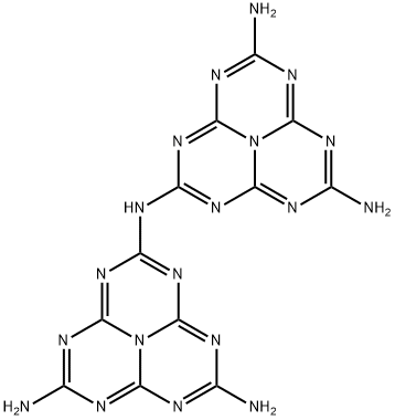 1,3,4,6,7,9,9b-Heptaazaphenalene-2,5,8-triamine, N-(5,8-diamino-1,3,4,6,7,9,9b-heptaazaphenalen-2-yl)- (9CI) Structure
