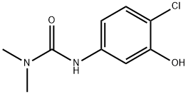 Urea, N'-(4-chloro-3-hydroxyphenyl)-N,N-dimethyl- Structure