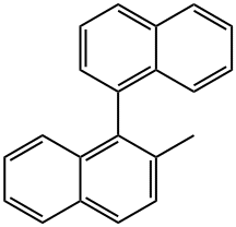 1,1'-Binaphthalene, 2-methyl- Struktur
