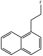 Naphthalene, 1-(2-fluoroethyl)- Struktur