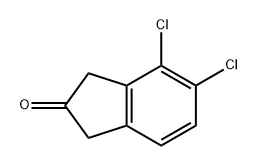 4,5-二氯-1H-茚-2(3H)-酮, 69392-70-7, 结构式