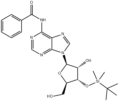 N-(9-((2R,3R,4S,5R)-4-((tert-Butyldimethylsilyl)oxy)-3-hydroxy-5-(hydroxymethyl)tetrahydrofuran-2-yl)-9H-purin-6-yl)benzamide|