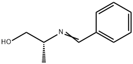 1-Propanol, 2-[(phenylmethylene)amino]-, (2R)-