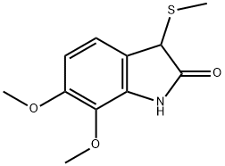 3-(Methylthio)-6,7-dimethoxyoxindole