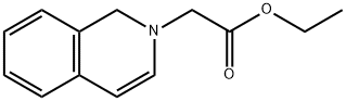 2(1H)-Isoquinolineacetic acid, ethyl ester Struktur